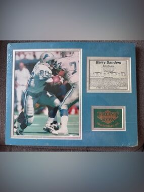 Barry Sanders Detroit Lions Framed Photo Memorabilia